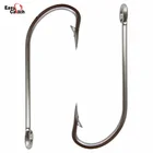 40 шт., рыболовные крючки из нержавеющей стали