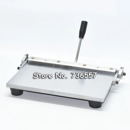 Распродажа 350 мм ручная машина для складывания кожи бумаги PU листа кожи|machine