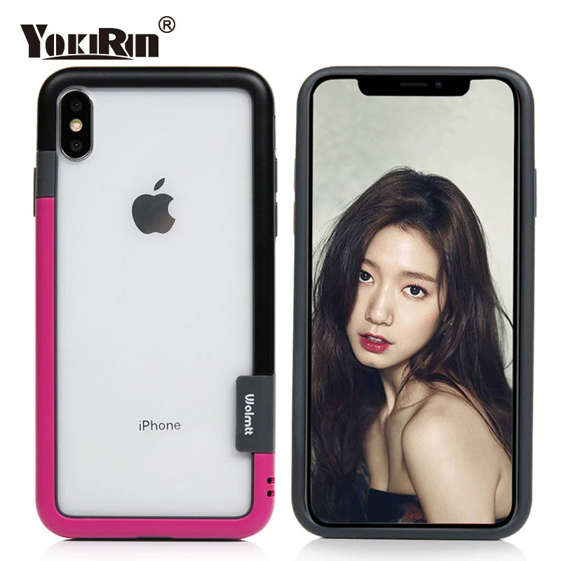 TPU Soft Colorful Bumper Frame Thin Slim Cases For iPhone XS Max Cover Phone Protection Shell | Мобильные телефоны и