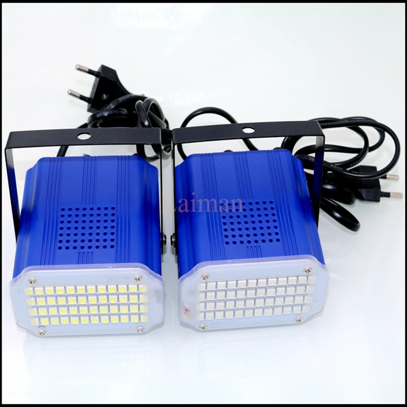 AC90 260V 48 led высокая мощность белый/RGB LED сценический свет DJ диско стробоскопическая