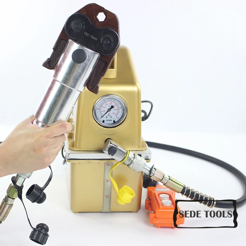 Электрический гидравлический инструмент для прессования Pex трубный обжимной