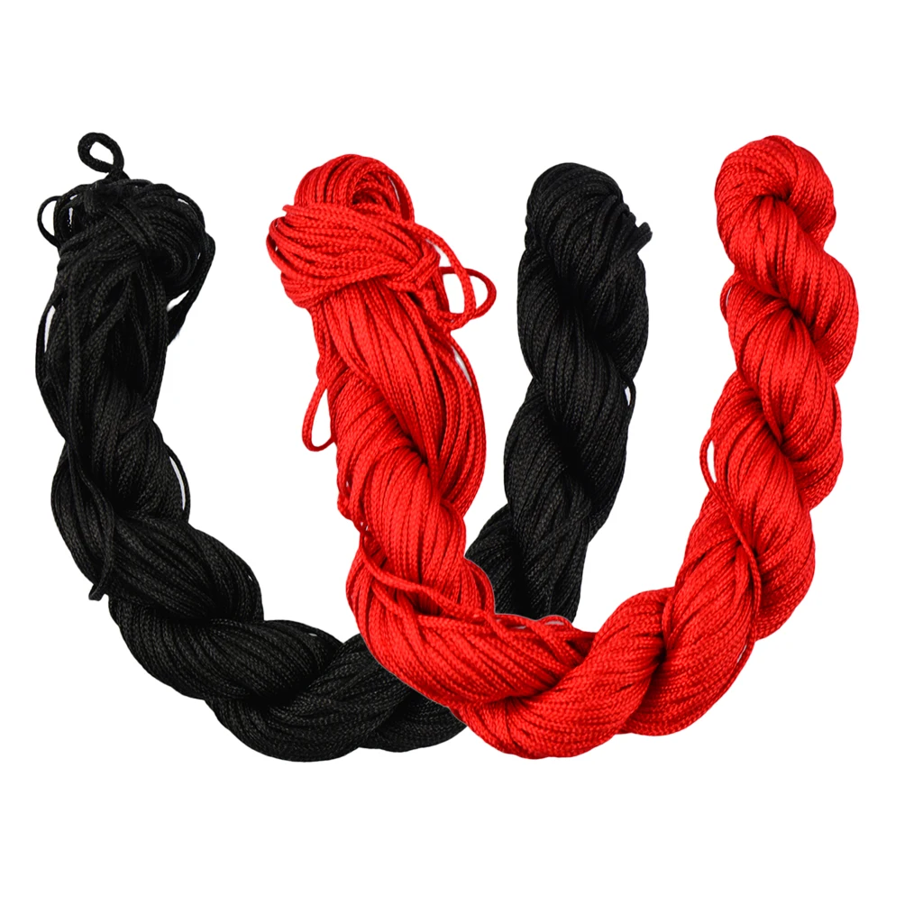 60 метров 1 мм Kumihimo нейлоновый плетеный шнур нити принадлежности для