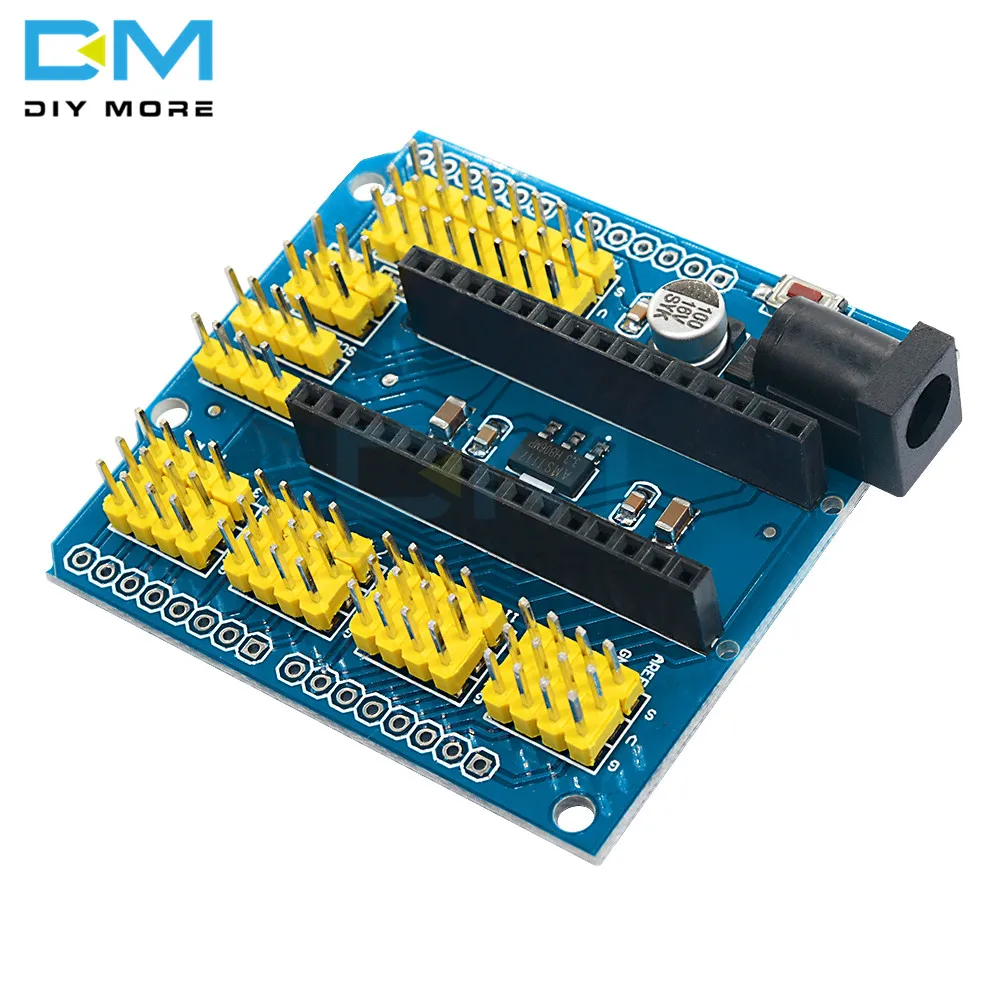 NANO I/O IO датчик расширения щит модуль для Arduino UNO R3 I2C ШИМ интерфейс 3 В Nano V3.0 0