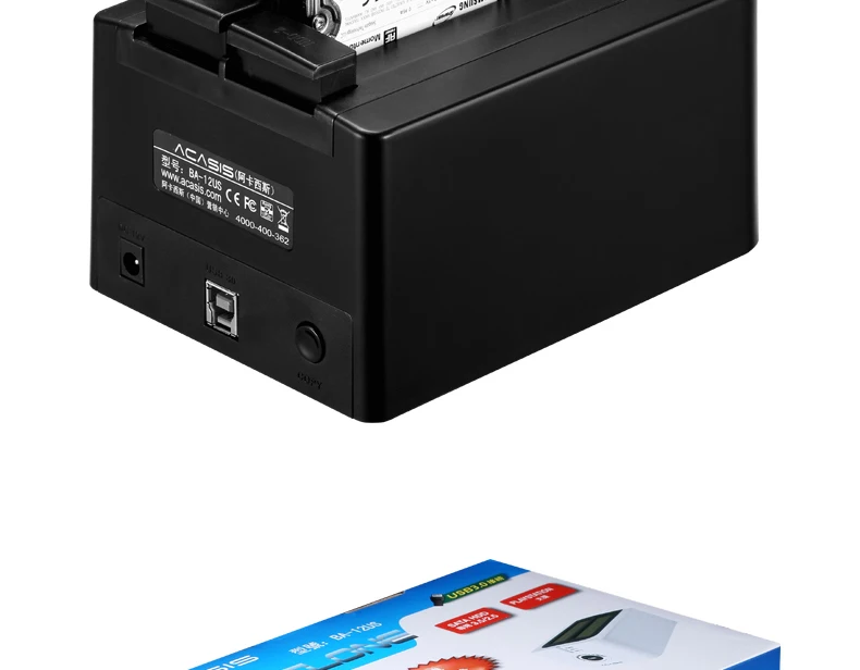 ACASIS SATA3 USB 3,0 док-станция для жесткого диска 3,5 дюймов или 2,5 дюймов корпус для жесткого диска клонирование Дубликатор коробка жесткий диск корпус