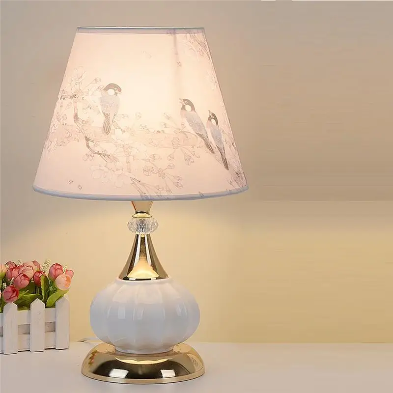 Casa Mariage Noche Lampe Chevet Chambre Lampada Comodino Deco дом Abajur Quarto Lampara De Mesa Para El Dormitorio настольная лампа