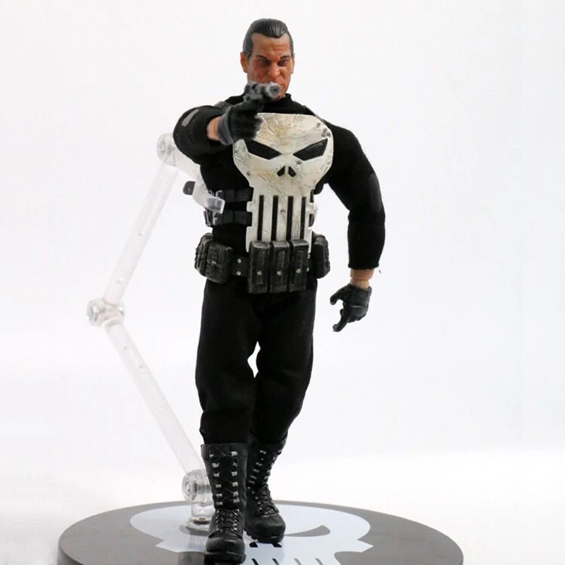 Mezco Marvel One: 12 коллективный Каратель BJD ПВХ фигурки модель подарок игрушка кукла
