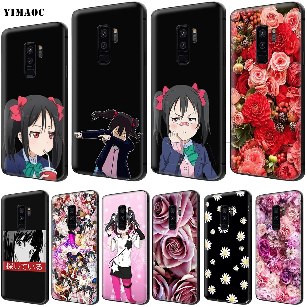 Чехол YIMAOC Nico Yazawa для Samsung Galaxy A7 A8 A9 A10 A20 A30 A40 A50 A70 M10 M20 M30 S10e J6 Plus|Бамперы| |