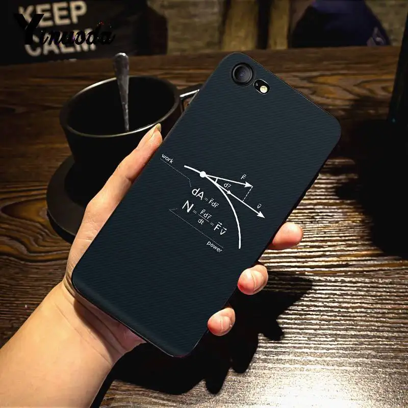 Yinuoda mc2 с E = mc Математика Альберт Эйнштейна чехол для телефона для iPhone X 8 7 6 6S Plus X 5 5S SE XR XS XSMAX11 11pro 11promax