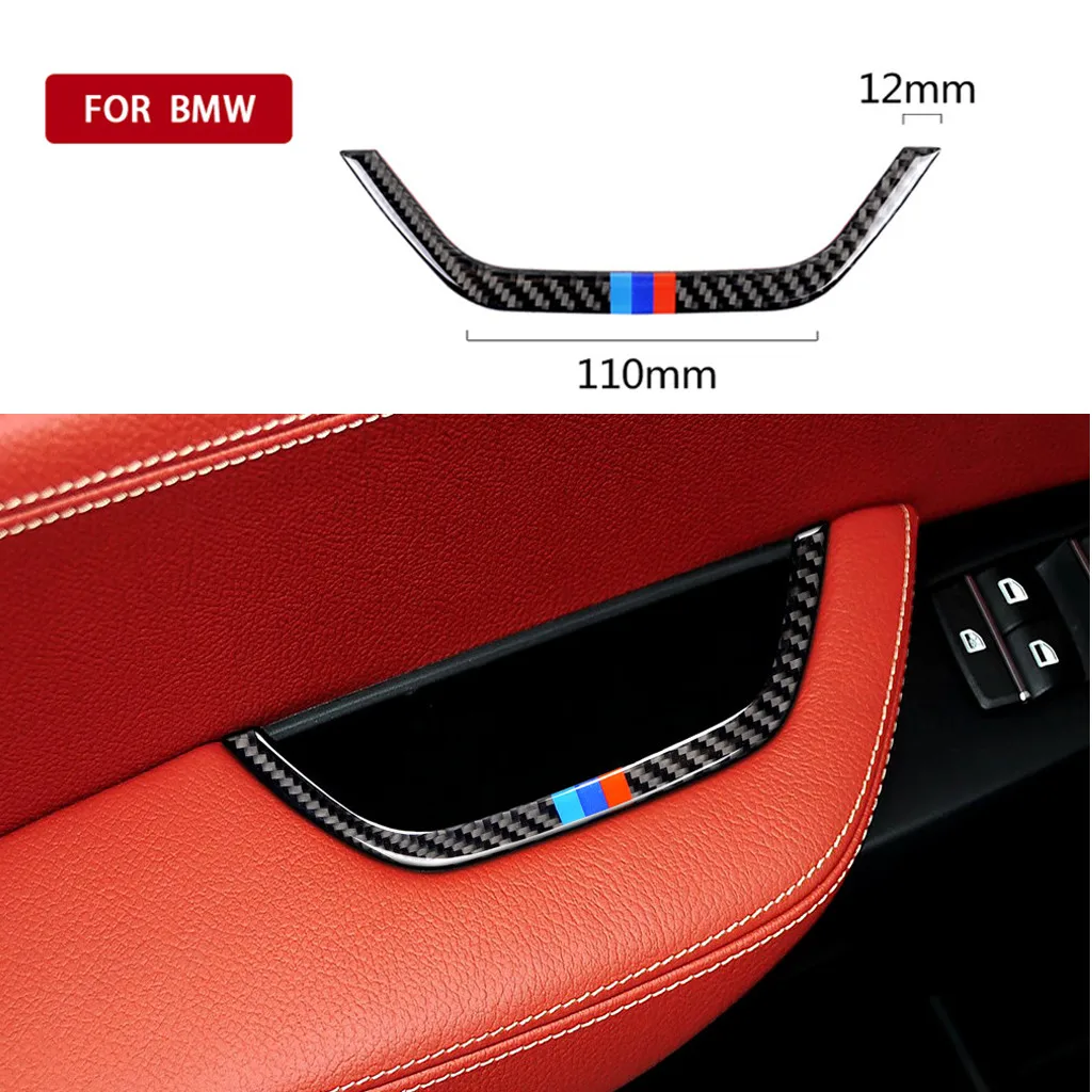 Для BMW F25 F26 внутренняя карбоновая дверь автомобиля подлокотник коробка для