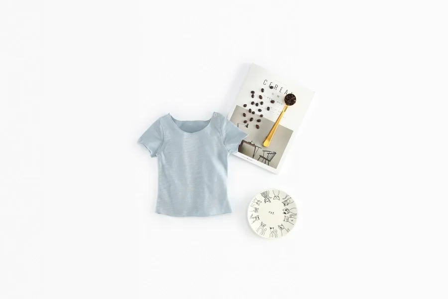 Children's T-shirt Top 2018 Brand Baby Summer T-Shirt Solid Color Clothing Boys Girls 0-2 Years | Детская одежда и обувь