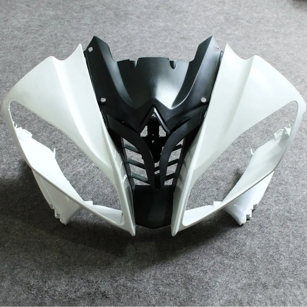 2008-2009 YZFR6 головка Неокрашенный обтекатель впрыска передний верхний нос хомут