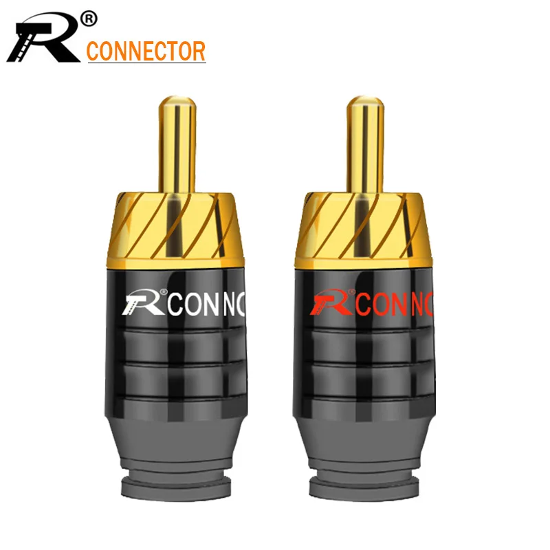 Роскошный разъем для пайки RCA колонок аудиовыход входной адаптер наушников с
