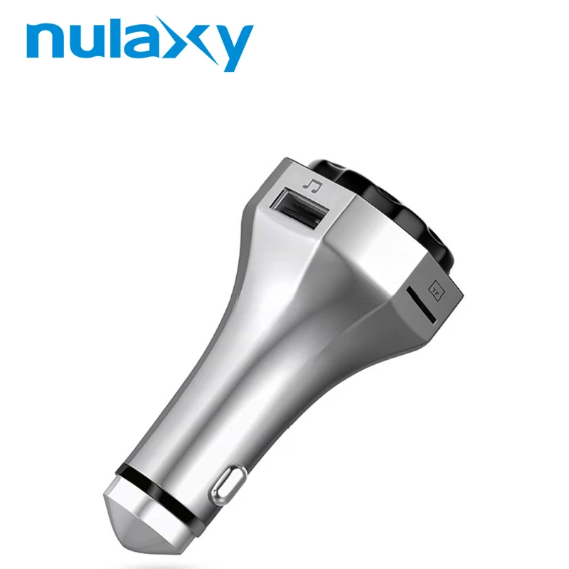 Nulaxy FM передатчик Bluetooth модулятор Hands-free Автомобильный MP3-плеер Поддержка