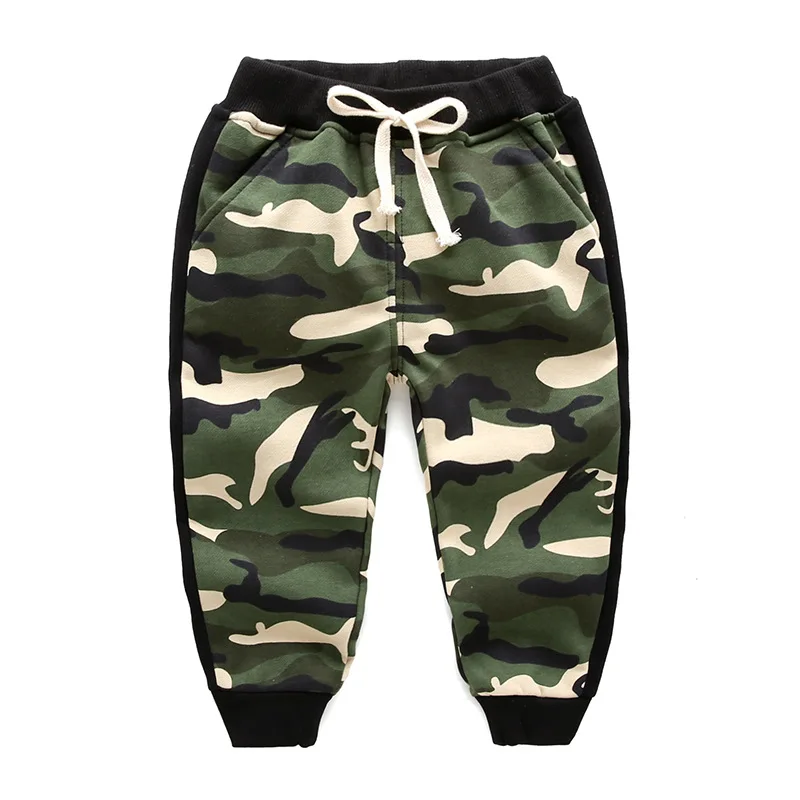 

2018 spring kids Camouflage pants boys cottons Leisure tracksuits girl leggings toddler Leisure camo pants kids bloomers clothes