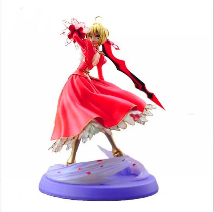 Fate stay night fate extra red saber pvc figure toy anime collection new | Игрушки и хобби