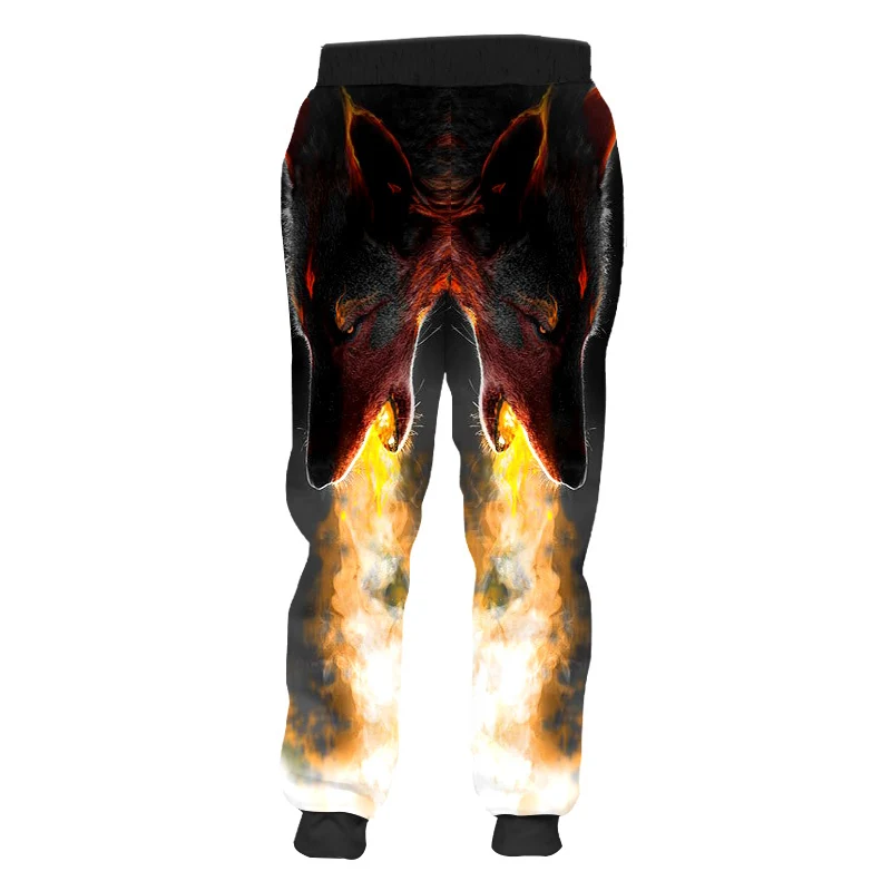 Джоггеры OGKB с животными 3D штаны принтом короля льва и короной мужские