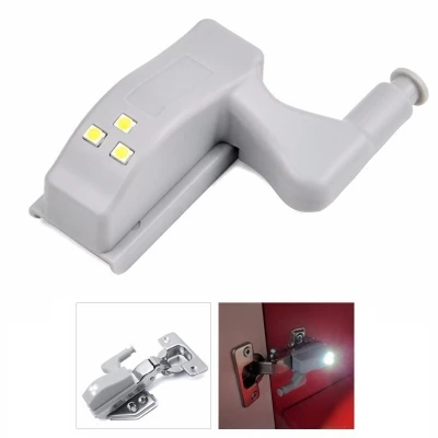 Универсальный шкаф петля для двери шкафа Светодиодная лампа современной кухни