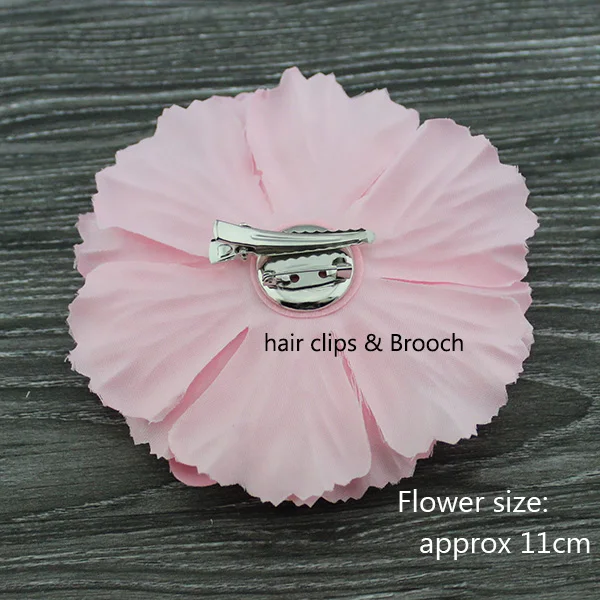 Шелковые тканевые пионы для волос цветы заколка брошь маленьких девочек или