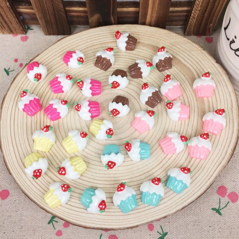 10 шт. плоская спина из смолы кабошон каваи сделай сам украшение миниатюрный