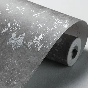 Beibehang имитация бетонной стены Современные Простые однотонные АБСТРАКТНЫЕ ПОЛОСЫ металлическая текстура виниловые обои для стен рулон напольное покрытие