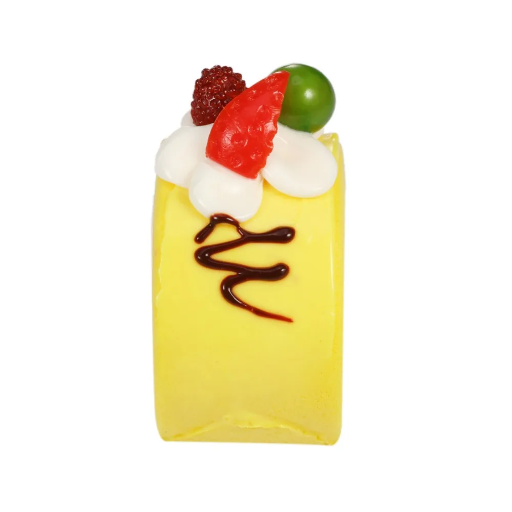 Kawaii Simulation Fruit Cream Swiss Roll Cake buns Squishy slow rising Bread Phone Strap cute Pendant Scented Squishes toys | Игрушки и