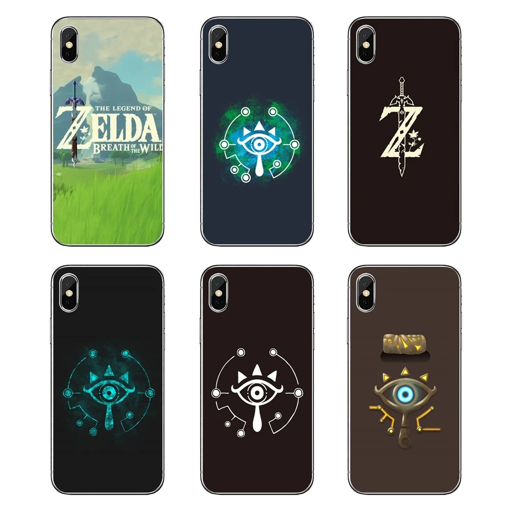 Для Nokia 2 3 5 6 8 9 230 3310 1 7 Plus прозрачные мягкие чехлы Чехлы Legend of Zelda Breathe OF THE WILD Logo Poster |