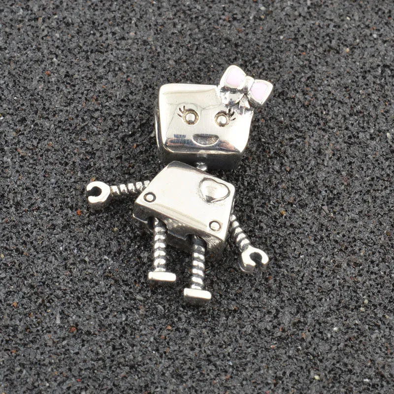 Fashion Original Pan Charms Bracelet for Women Puppy Bead Dog Pet Animal Robort Kawaii Beads Jewelry Making Accessories | Украшения и