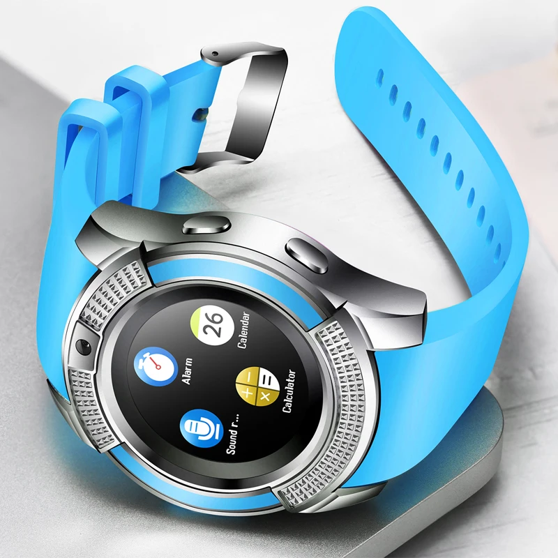 LIGE, новые Смарт-часы, слот для sim-карты, Push Message, Bluetooth, подключение телефона Android, лучше, чем DZ09, умные часы, мужские часы