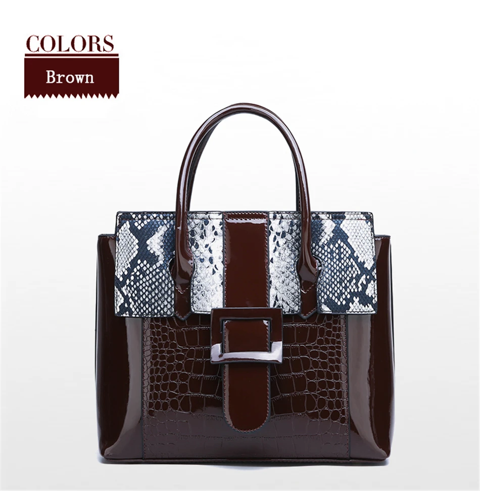 LONOOLISA Sac A основной Femme лакированная кожа женские ручные сумки для женщин серпантин роскошные сумки женские сумки дизайнерские Bolso