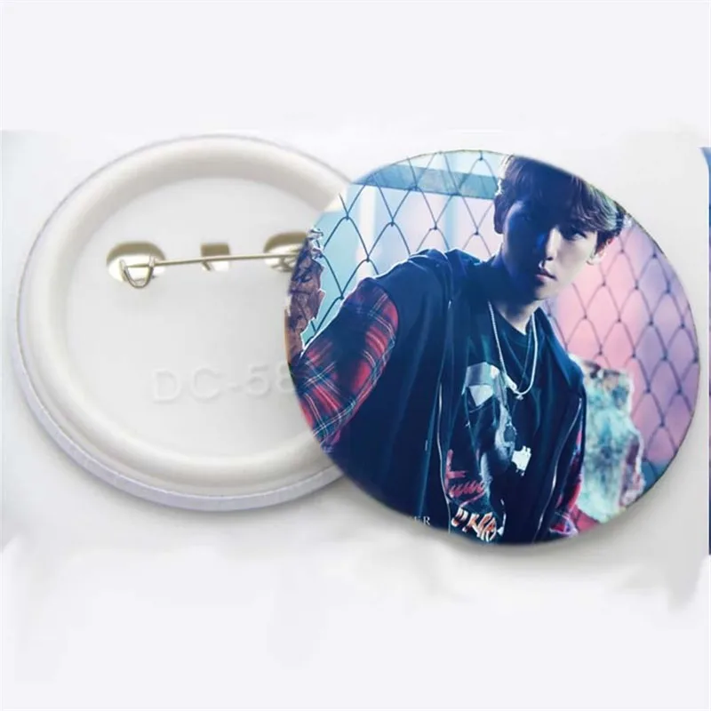 Значок Kpop EXO [подходит] брошь на грудь Рождественский подарок Baekhyun Sehun Chanyeol