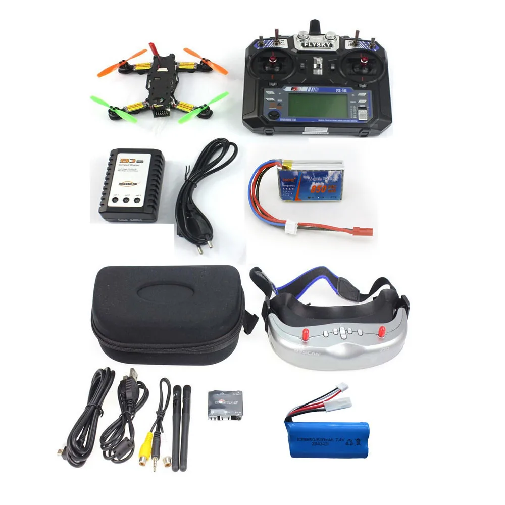 F17840-C/D FPV 2,4G 6CH Таро 130 RTF Полный комплект TL130H1 CC3D 520TVL HD камера 5,8G 32CH Goggle RC мини гоночный Квадрокоптер Дрон