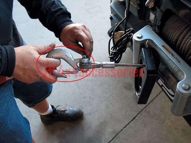 Трос для подъема лебедки 1/4 дюйма сверхмощный трос Dyneema 4x4 аксессуары