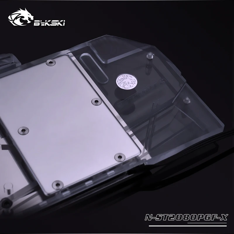 Bykski полное покрытие GPU водный блок для ZOTAC RTX 2080 AMP Экстремальный 8GD6 PGF OC видеокарта RGB/RBW N-ST2080PGF-X