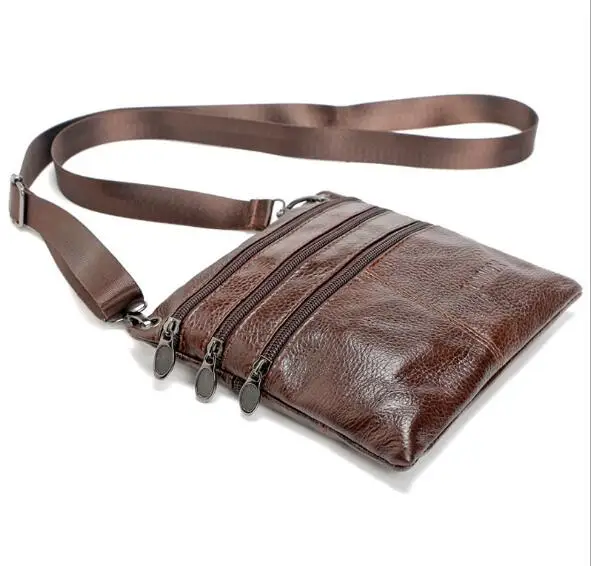 Мужская сумка мессенджер из натуральной кожи|genuine leather shoulder bag|leather messenger bagleather bag |