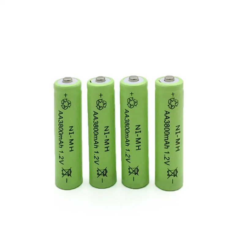 1/2/3/4/5/6/7 предметов в партии металл гидридных или никель 3800mAh AA батареи 1 2 V