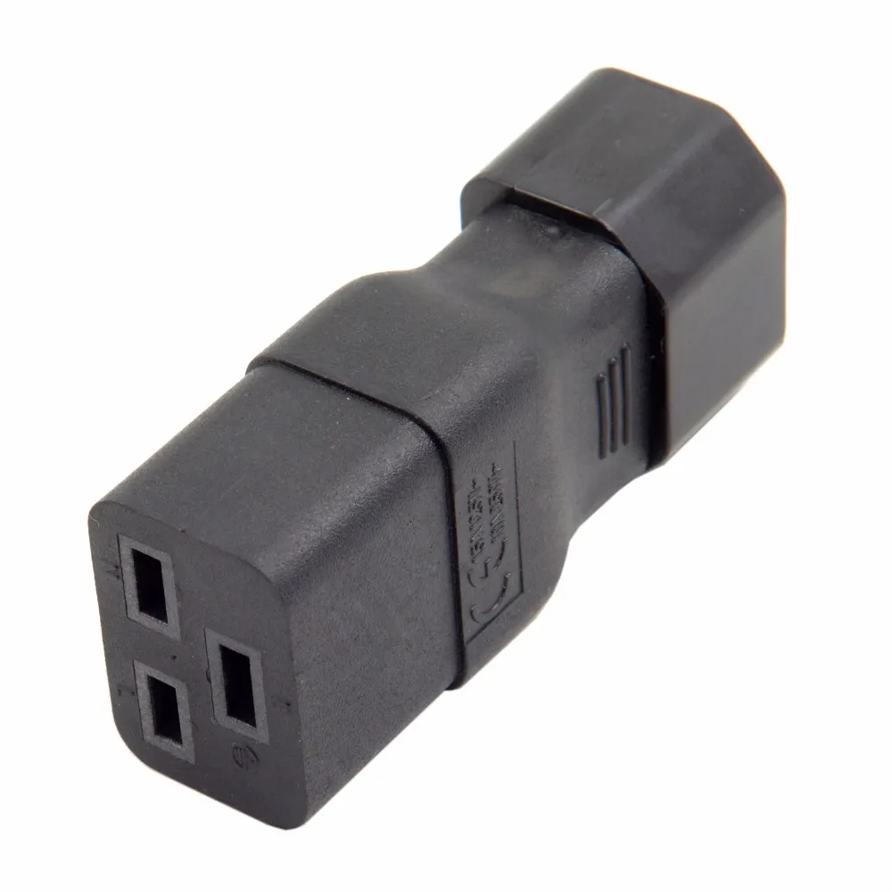 IEC320 мужской C14 к женскому C19 сетевой адаптер-удлинитель для PDU UPS 10А до 16А |