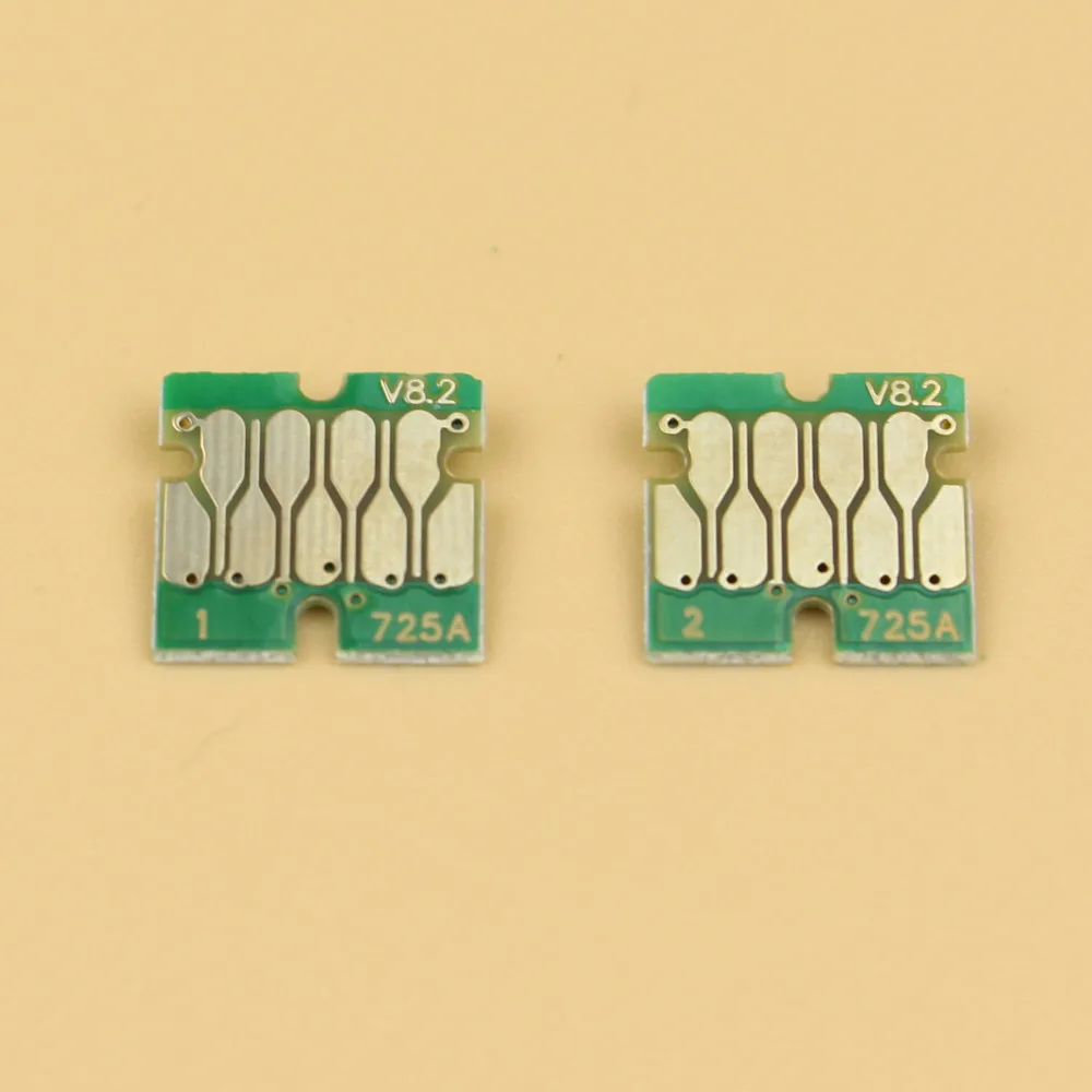 10 шт./лот чипы F2000 для картриджей Epson Surecolor с белыми чернилами T725A|cartridge chip|chip epsonchip