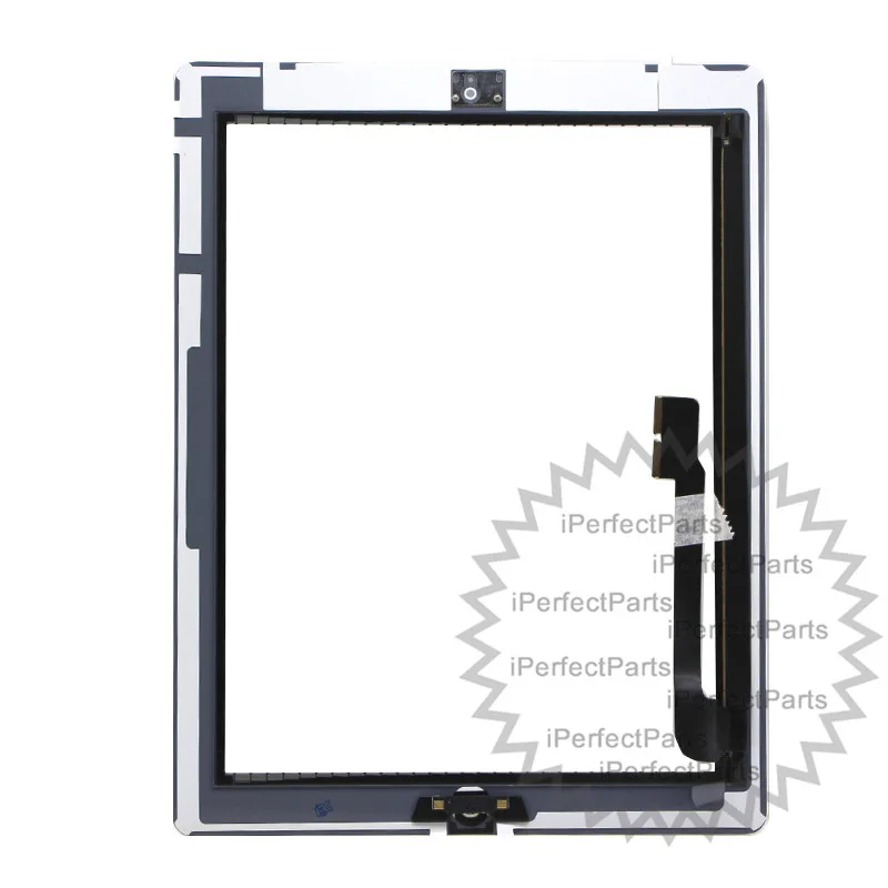 Tablet Touch Screen For ipad3 A1416 A1430 A1403 Glass Panel Professional Repair Kit iPad 3 Touchscreen + Home Button Assembl | Мобильные