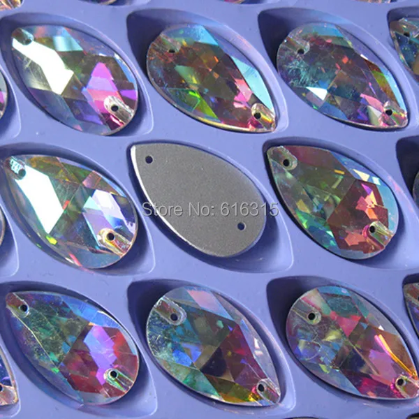 10 5*18 мм 100 шт. в упаковке форме капли|crystal flat|ab crystalflat back crystals |