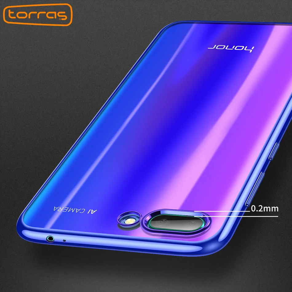 TORRAS Мягкий ТПУ чехол для huawei Honor 10 5 84 Прозрачный Чехол мобильного телефона