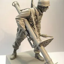 Коллекция 1/16 года Fallschirmjager с Panzerschreck Нормандия 1944 фигурка