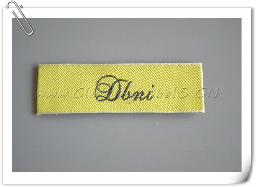 

custom woven labels for clothing, garment accessories, brand labels