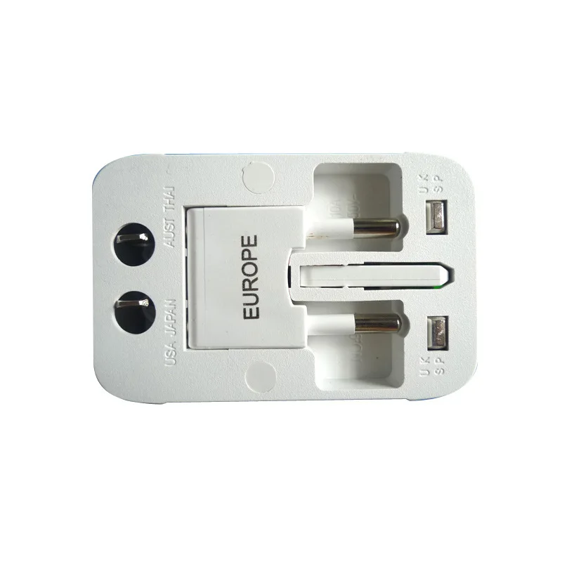 10 шт./лот последним универсальный адаптер поездки конвертер электрический