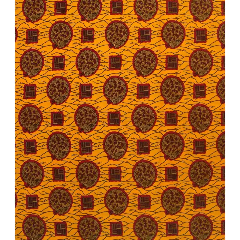 Африканский батик восковая ткань Kente воск Анкара Африканские Восковые принты