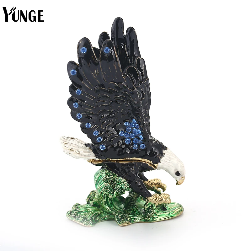 YUNGE животное игрушка свобода украшения с изображением орла безделушка коробка