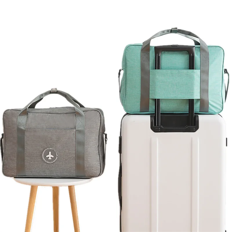 Men Business Shoulder Travel Trolley Bag Handbag Women Waterproof Packing Cubes Duffle Pouch Luggage Accessory Storage Organizer