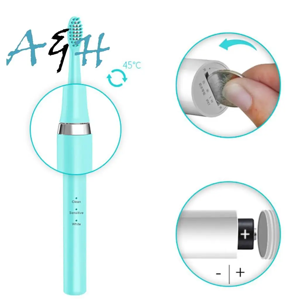 Высококачественный ультразвуковой Мягкий волос электрическая зубная щетка