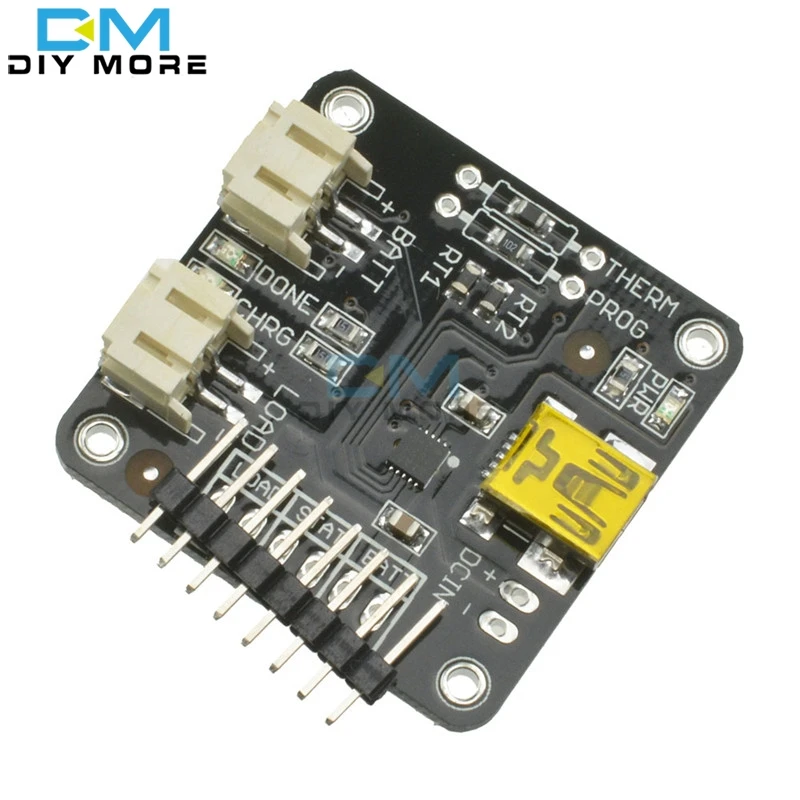 MCP73833 USB литий ионный аккумулятор зарядное устройство Модуль 5V Chraging LiIon LiPoly плата 3