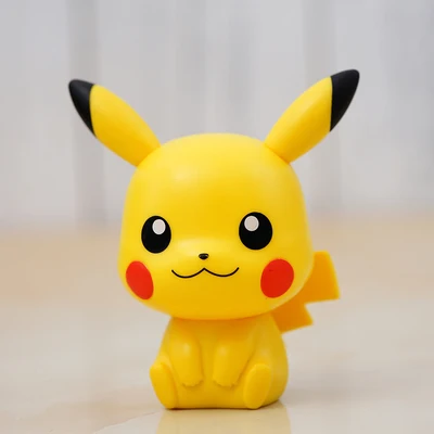 datoupikaqiu Takara Tomy Покемон 4 стиля ПВХ Аниме фигурки Пикачу Сквиртл Bulbasaur Cubone Мини мультфильм Модель Коллекция подарок - Цвет: datoupikaqiu