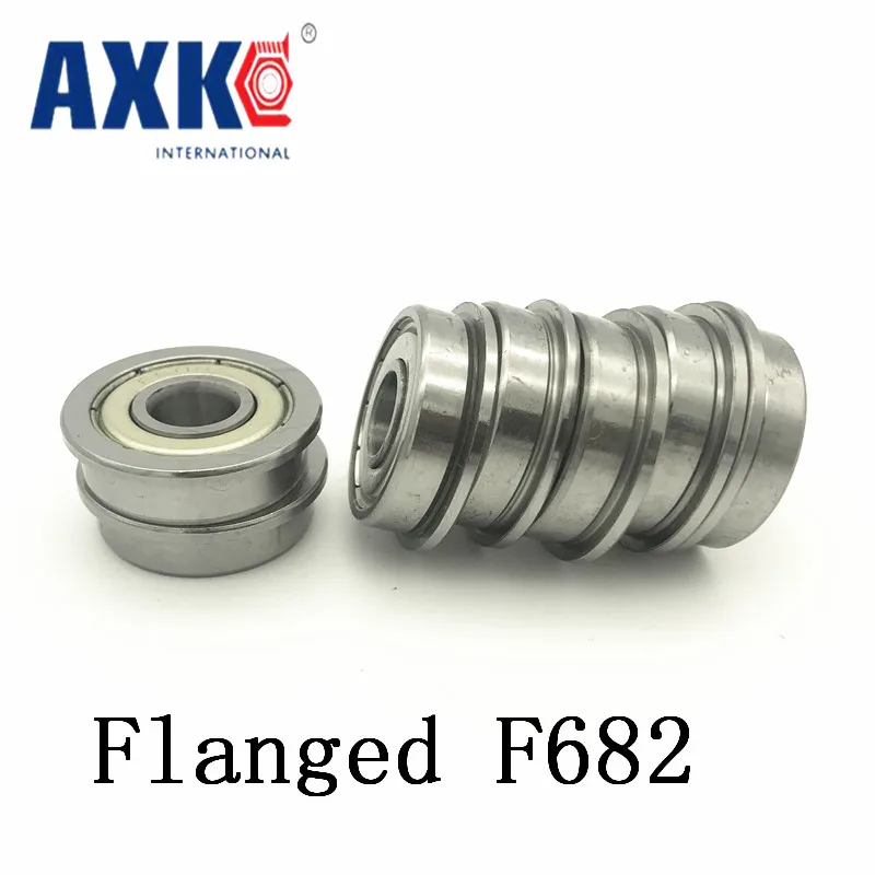 Фланцевый подшипник Axk F682zz фланцевый 2x5x2 3 мм F682 Z Abec 1 ( 10 шт.)|bearing bearing|bearing 10bearing mm |